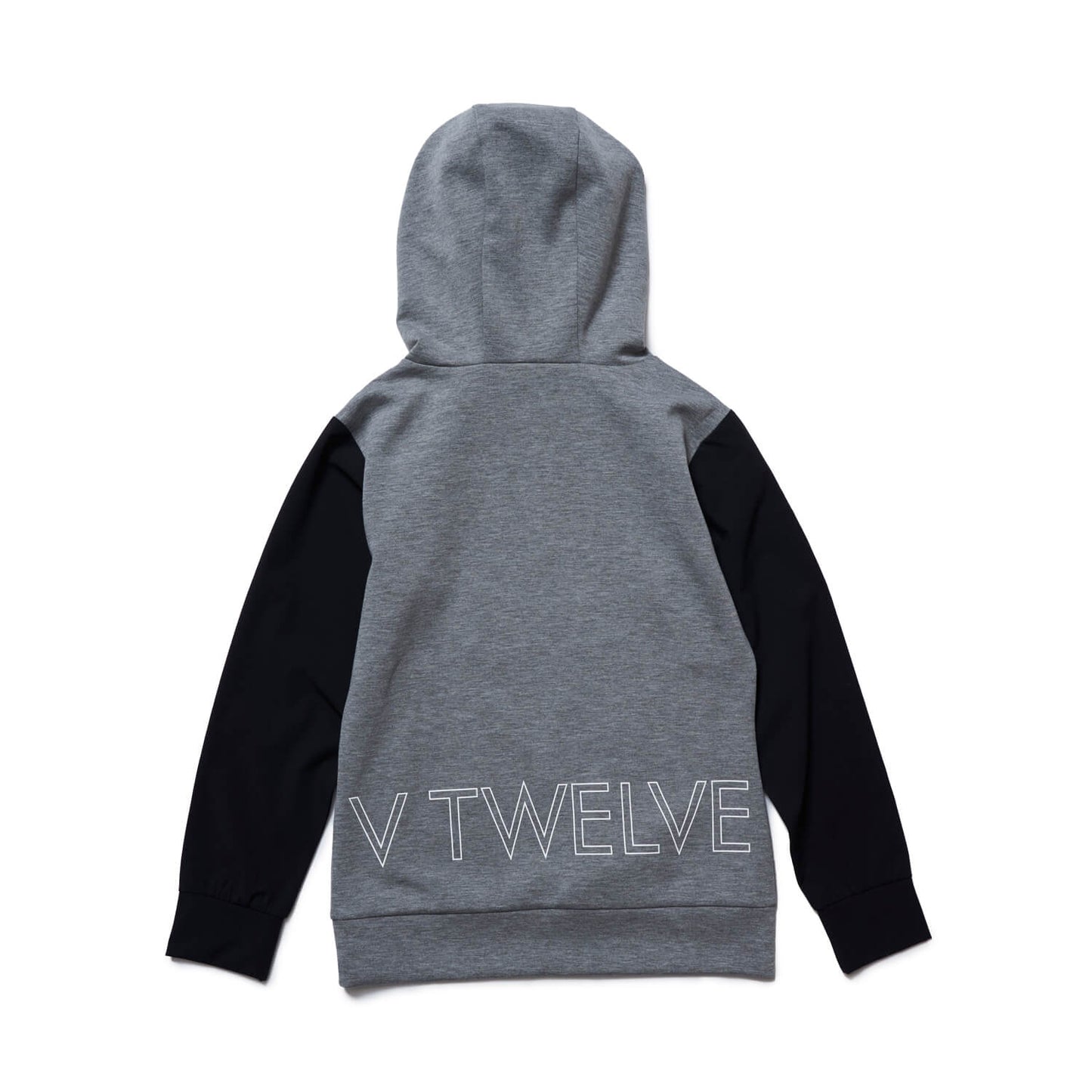 HALF LOGO ZIP HOODIE_WM