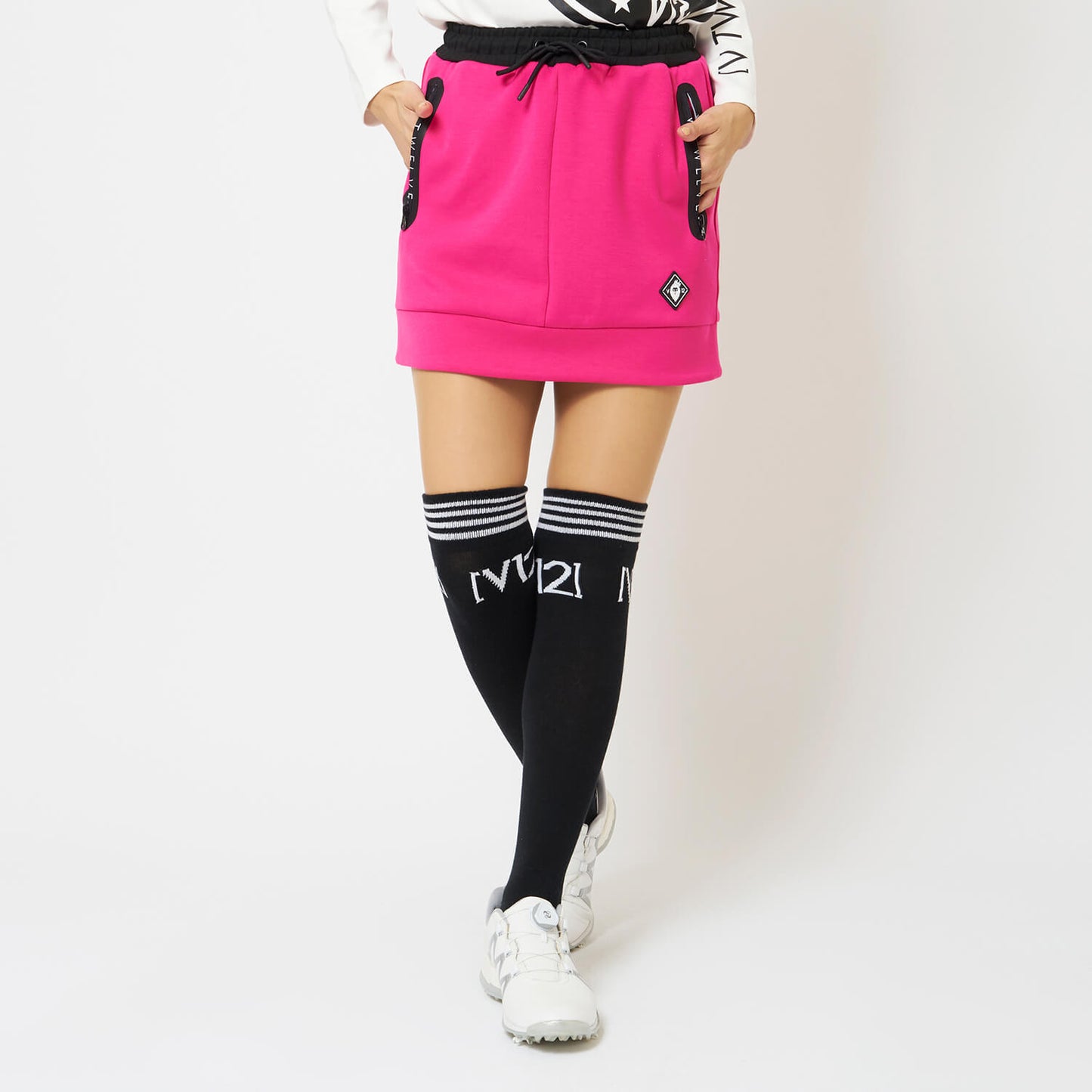 LOGO ZIP SKIRT_WM