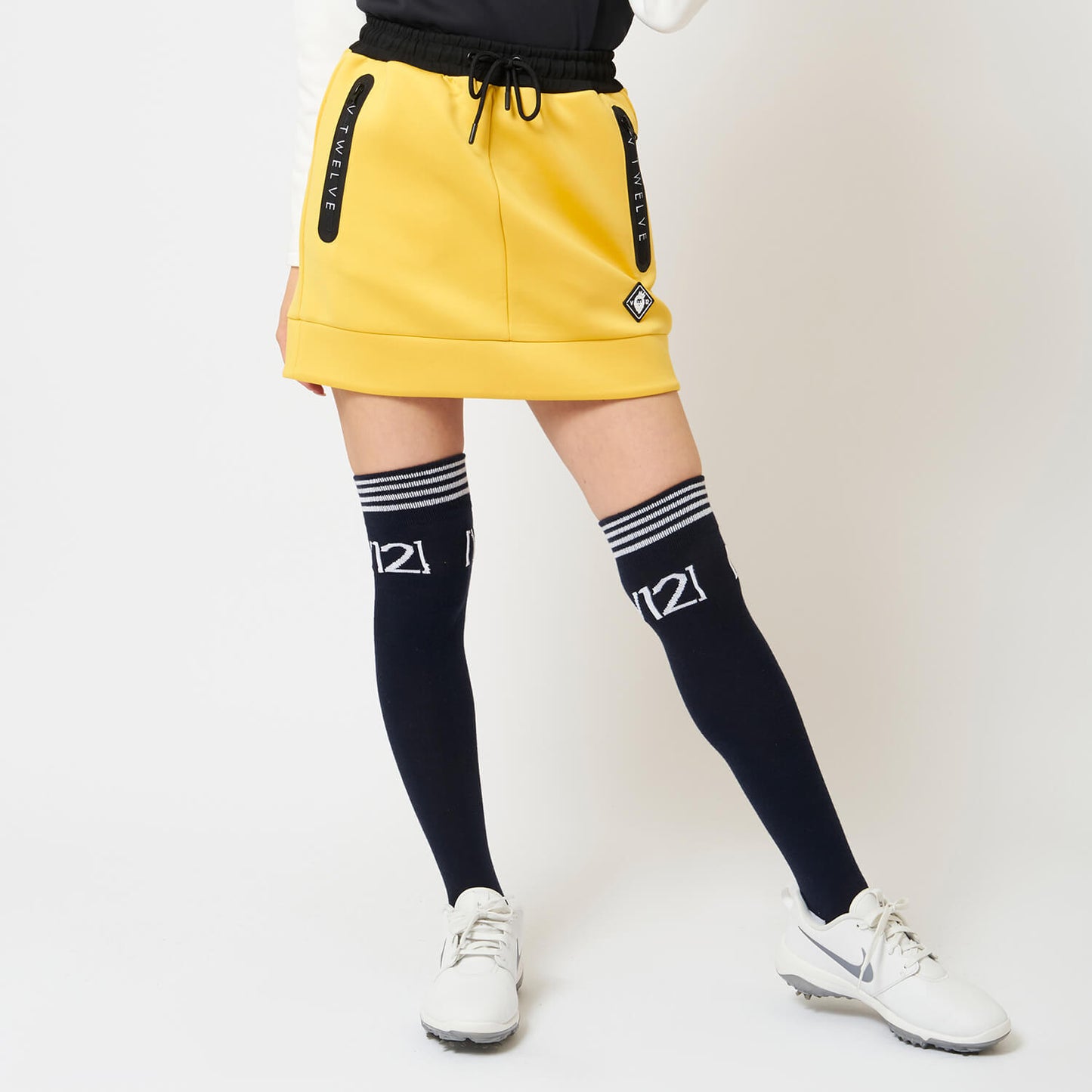 LOGO ZIP SKIRT_WM