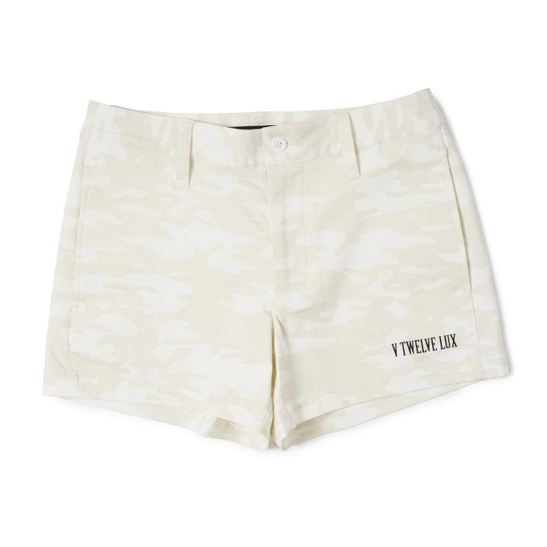 LX WMS CAMO SHORTS