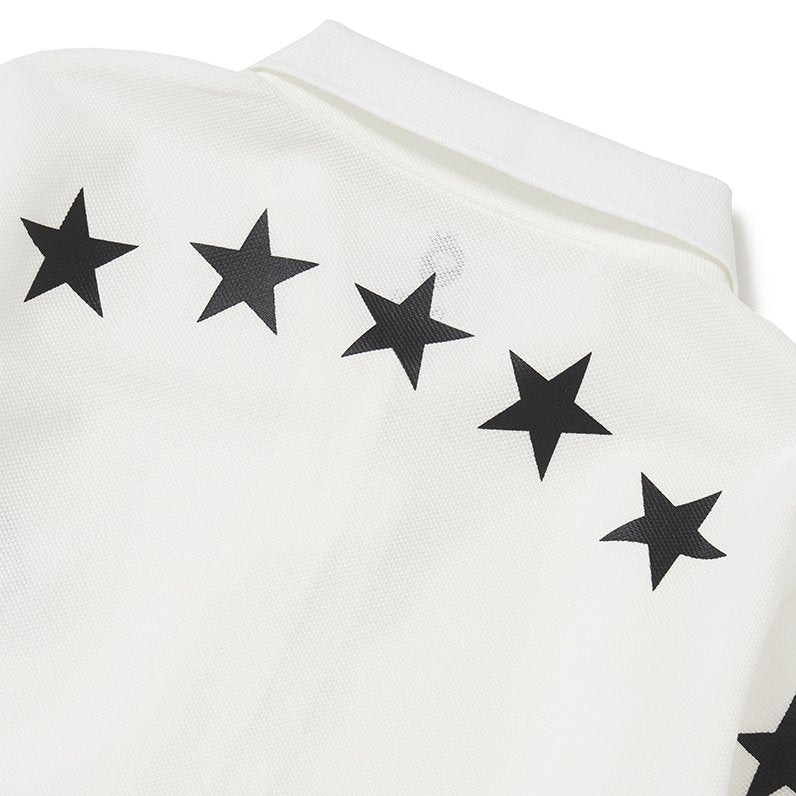 BACK STAR L/S POLO