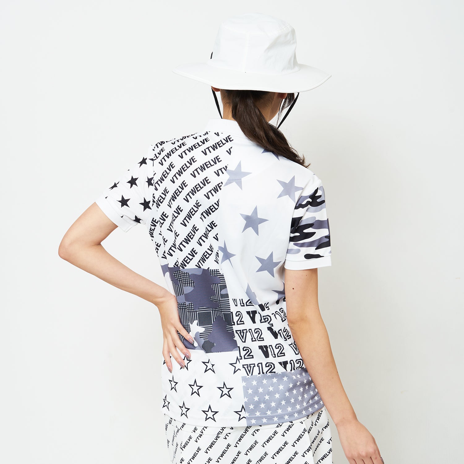 ゴルフ★V12★CRAZY V12 POLO★レディース★サイズ0(S)★新品