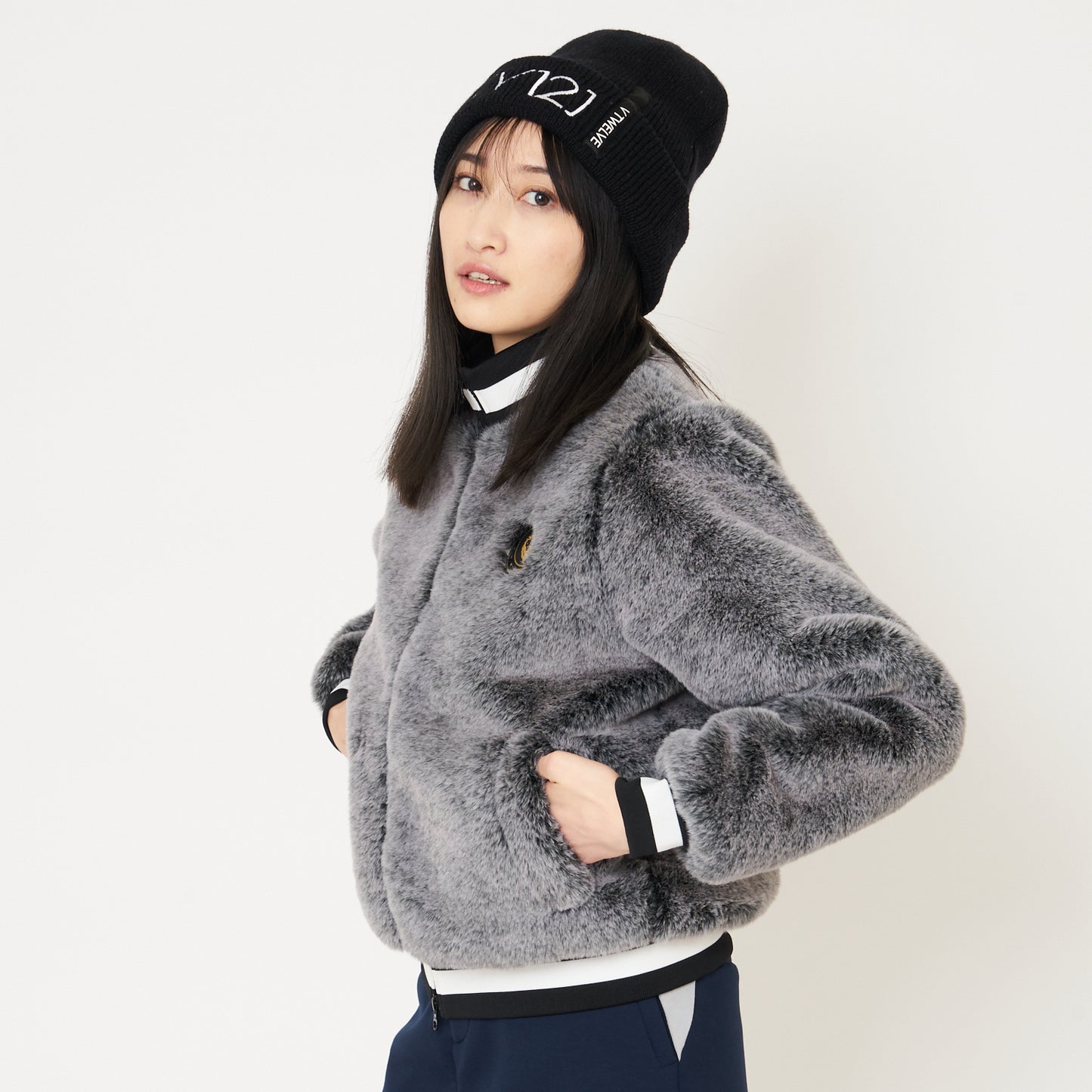 MARBLE FUR JKT