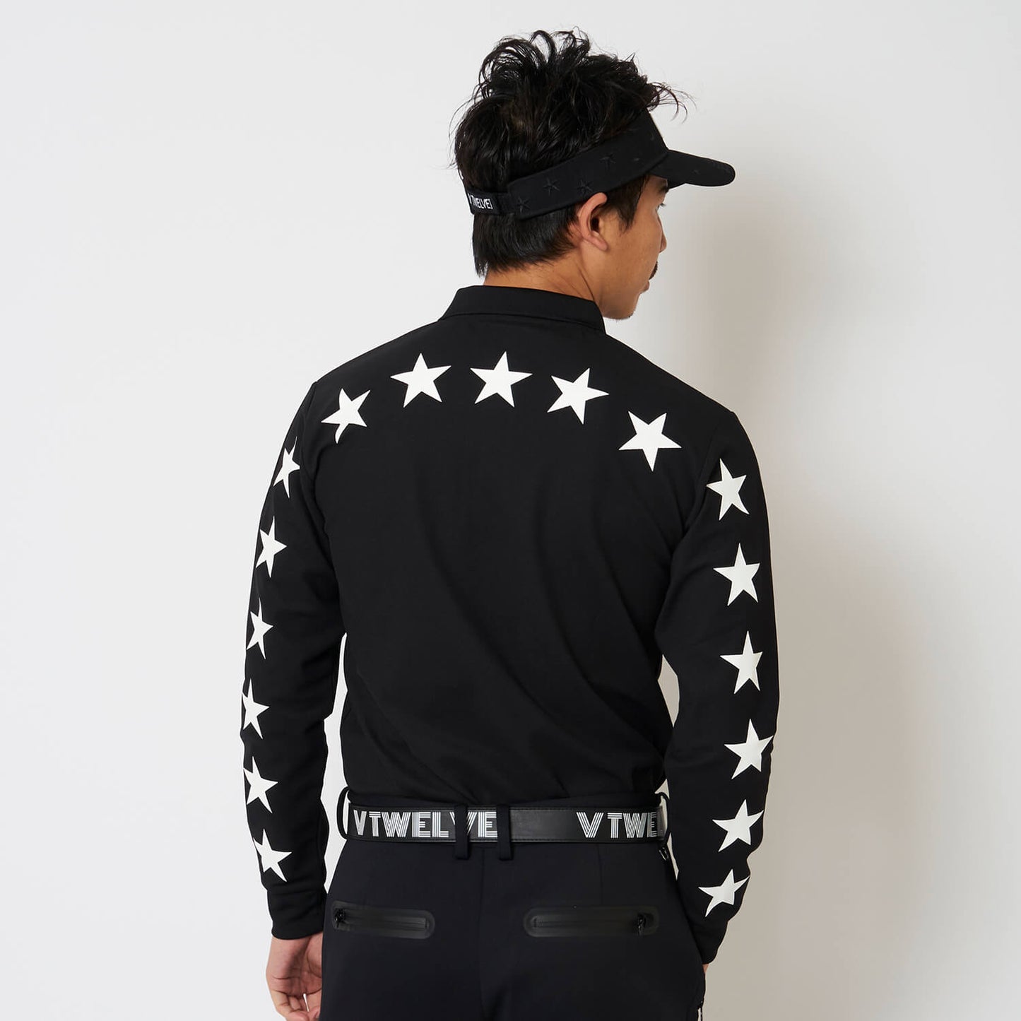 BACK STAR L/S POLO