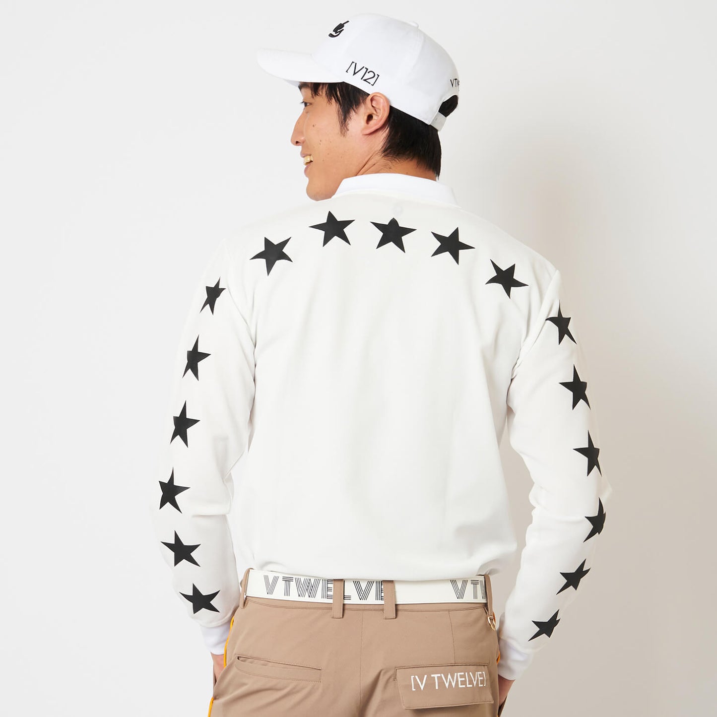 BACK STAR L/S POLO