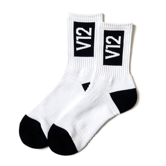 BOX LOGO MIDDLE SOCKS_WOMEN